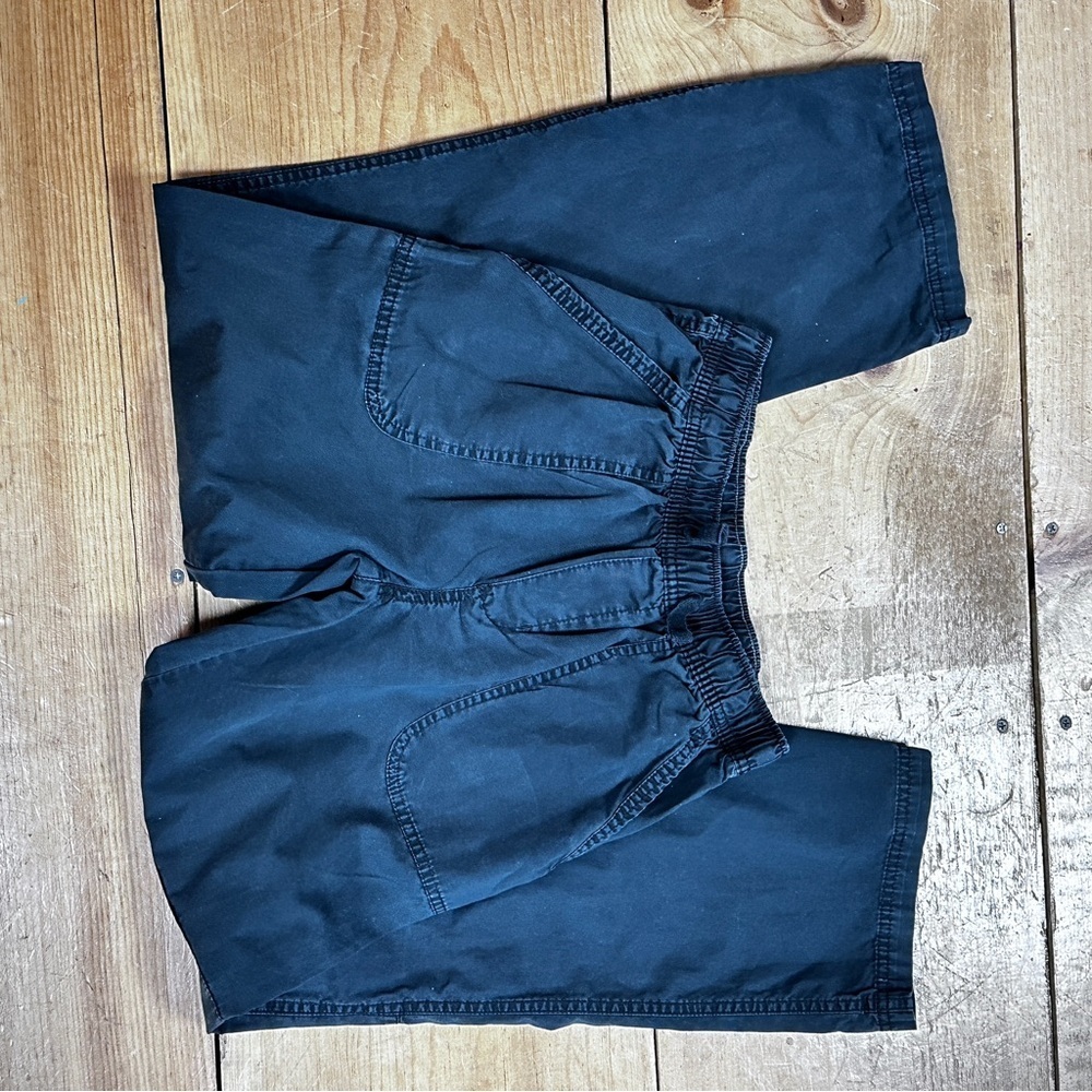 🌸 Circo Pull On Cotton Pants Reinforced Knee, Elastic Waist Black, XL / 16 - Picture 3 of 9